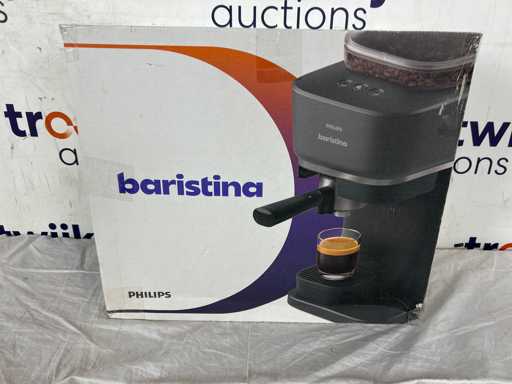 Philips Baristina - BAR300/60 - Espresso machine - Piston machine - Black