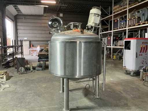 Réservoir de procédé en acier inoxydable Barosta 620-TNK-01 avec unité spirale interne et unité de pompe