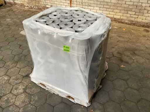 Pallet dakleer met leislag