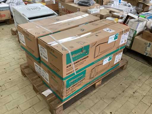 Nooit gebruikte airconditioners voor binnenunits (4x)