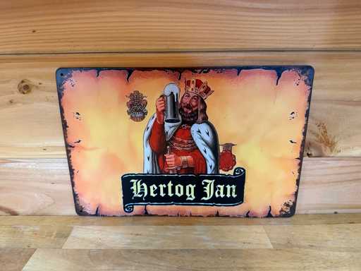 metaal reclame wandbord