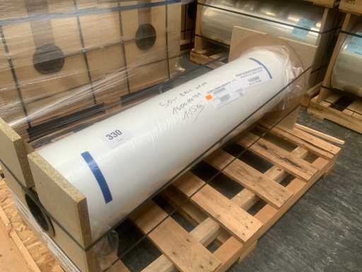 Rouleau de palette 50 microns film transparent