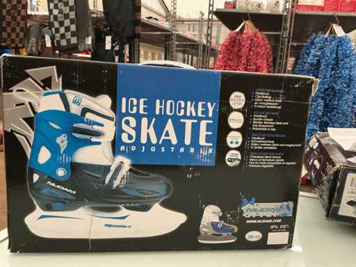 Nijdam. 2187. Eishockey Schlittschuh.Größe 38.