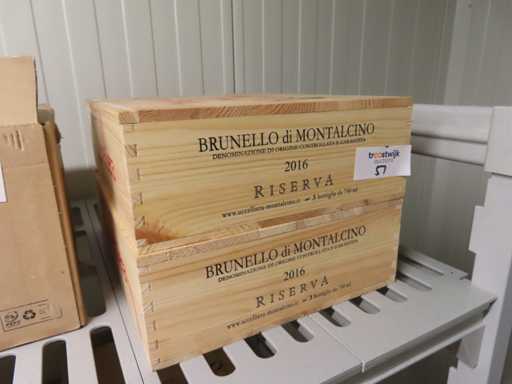 Rode wijn Brunello di Montalcino Uccelliera (6x)