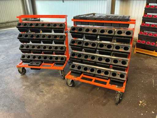 Wózek transportowy TULKELCH do uchwytów na narzędzia (2x)