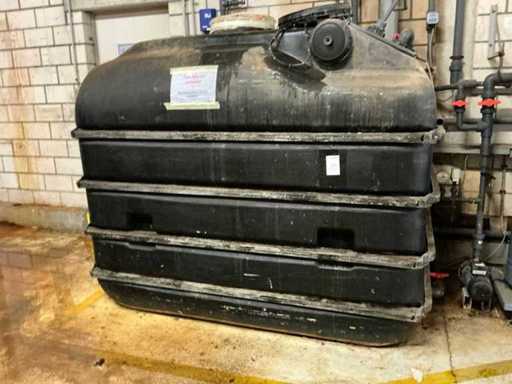 Réservoir de stockage horizontal