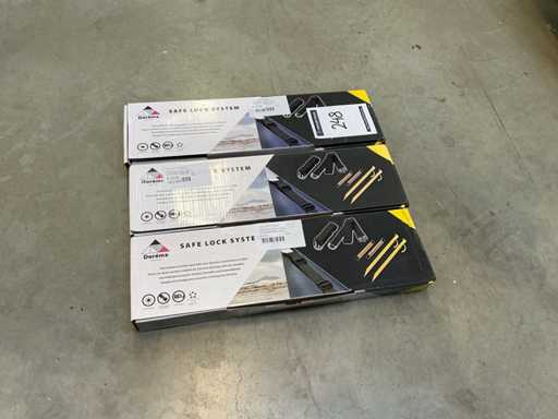 Ensemble de sangles Dorema Safe Lock Storm (3x)
