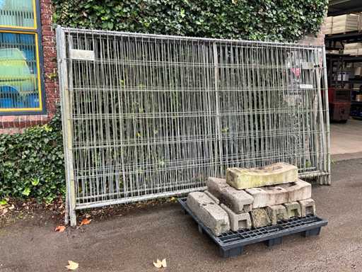 Gard de construc?ie cu picior (7x)