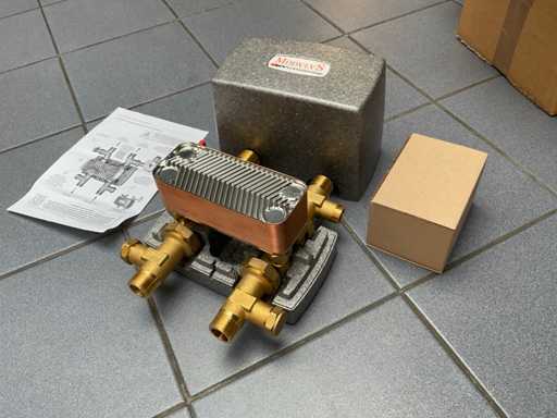 Scambiatore di calore a piastre BRV ModvlvS 2021 da 20 kW (2x)