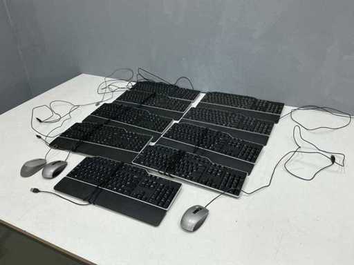 Dell - Clavier et souris (12x)