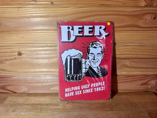 - Beer - Mancave decoratie