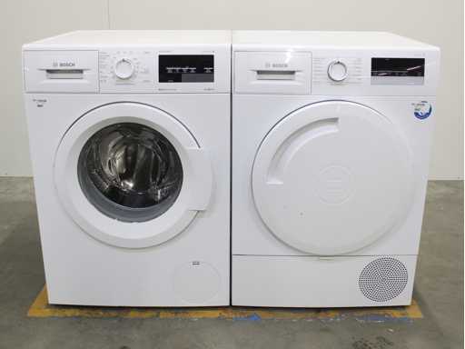 Bosch Serie|6 VarioPerfect EcoSilence Drive Wasmachine & Bosch Serie|4 Wasdroger