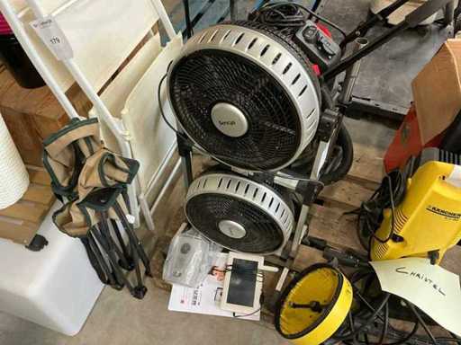 Deurbel en ventilator