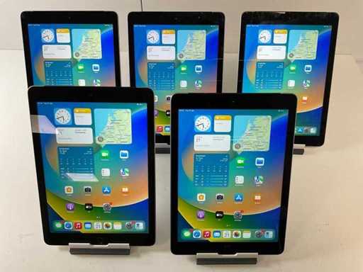 Apple iPad 5. Generation 9,7" – WiFi + Mobilfunk – 128 GB – Space Gray (5x)