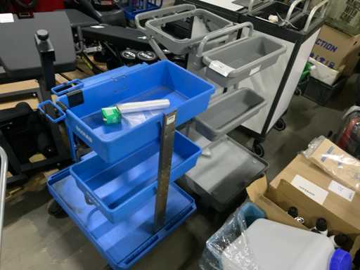 Ecolab en wero Schoonmaakwagens (2x)