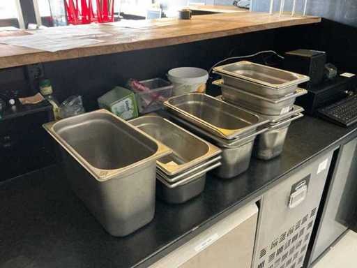 Różne tacki Gastronorm (11x)