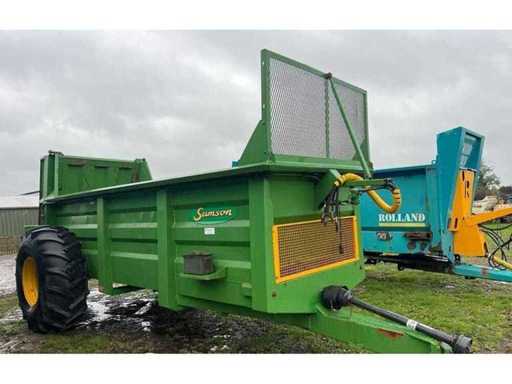 SAMSON SAMSON 12T Samson Trailer strooit mestafval