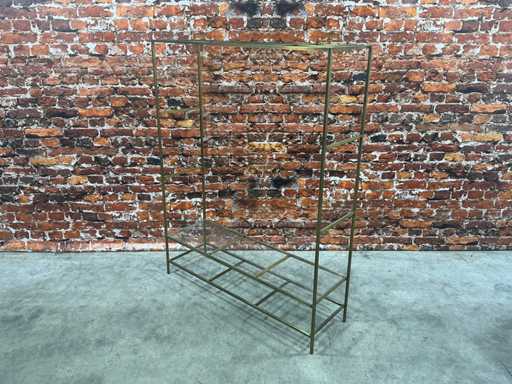 Brass clothes rack (3x)