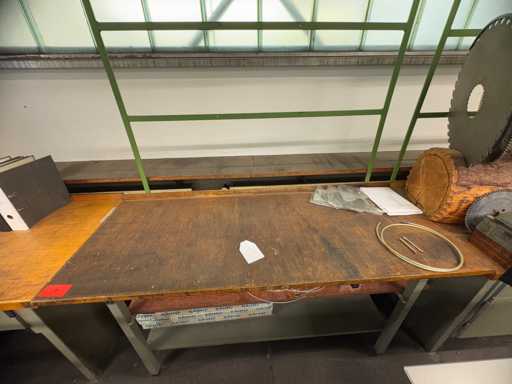   Workbench without contents