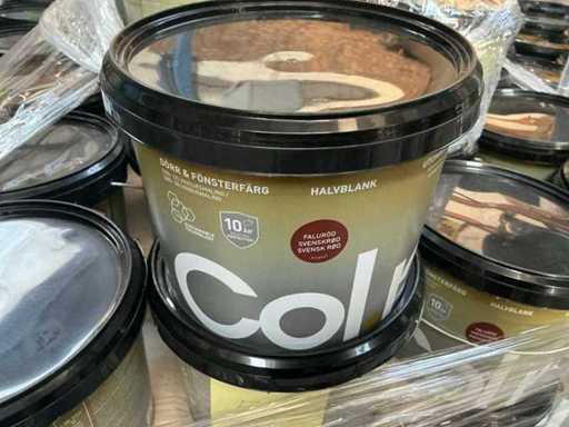 Peinture extérieure Colr (rouge suédois) (72x)