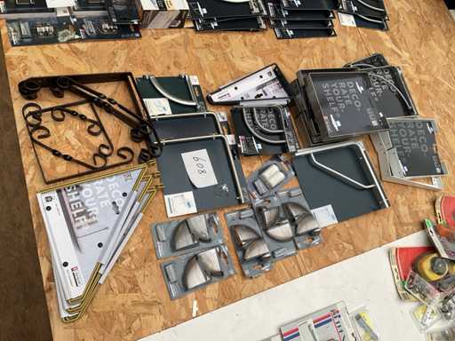 Design plank dragers of glas dragers