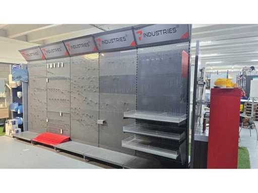 Industries - Gereedschap showstelling - Winkelstelling