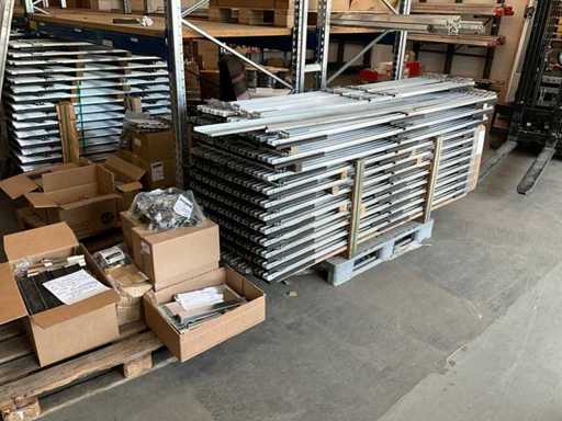 K2 Systems Partie Flat Roof Set / Zonnestructuur