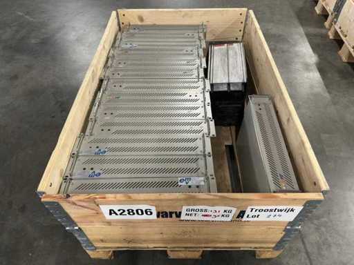 Série de modules de rack EMF / alimentations / unités industrielles (95 KG)