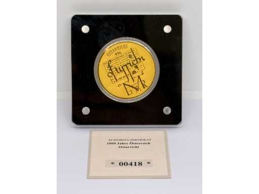 1/200 oz 999 Fijn Goud Keizerin Maria Theresia