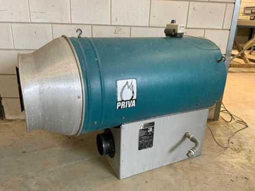Priva DA 4 Gasheizung mit Thermostat