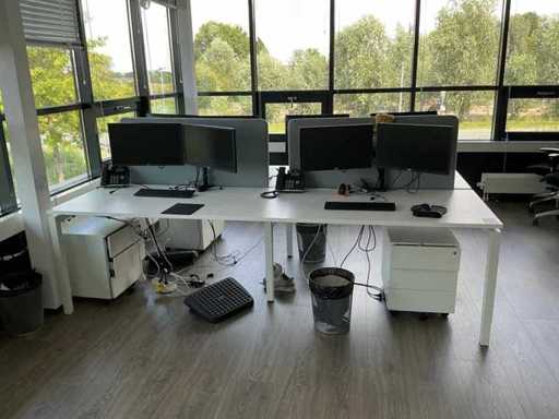 4-persoons werkplek