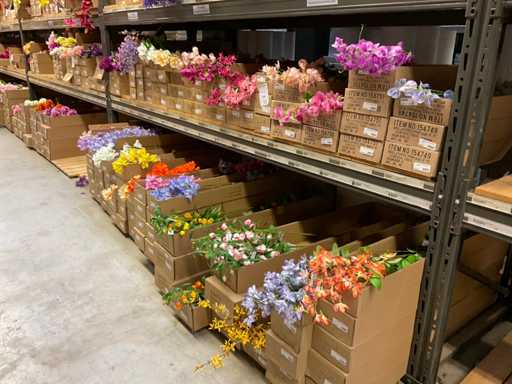 Lot de fleurs artificielles