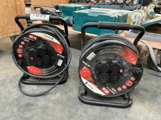 Bizline Verlengkabelhaspel (2x)