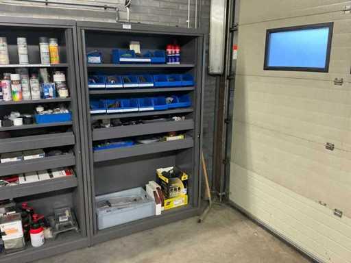 Mewaf Workshop Cabinet with Contents