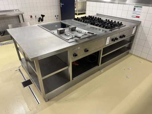 RVS Kook- en bakeiland