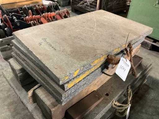 Placă de echilibru pentru macara montată pe camion (4x)