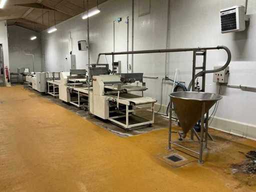 Billiard Lamination, dosing, cutting and gilding line