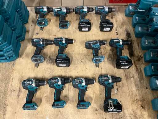 Makita accu schroefboormachine (12x)