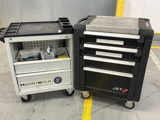   Tool trolley / roll container (2 pcs.)