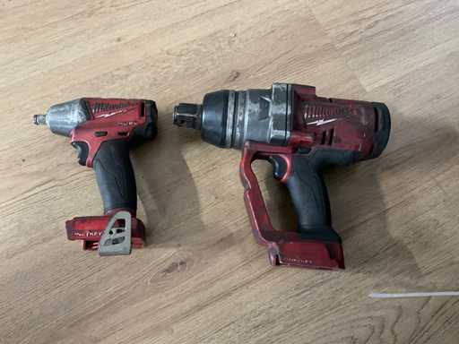 Milwaukee Slagmoersleutel (2x)