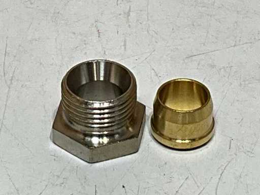 Resideo knelset voor koper en stalen buis 3/8"x10mm (40x)
