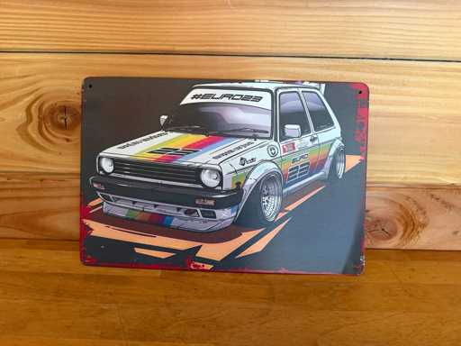 Werbeschild 20x30 cm