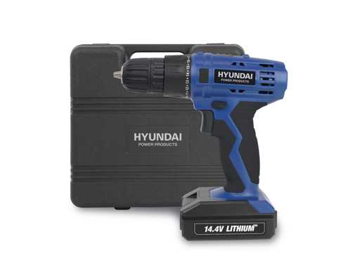 Perceuse sans fil Hyundai 14,4V (15x)