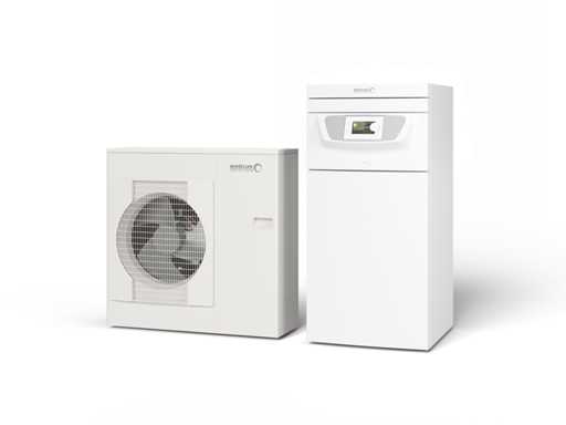 Pompe à chaleur air-eau 16kW - BLW Split-K (c) avec élément chauffant