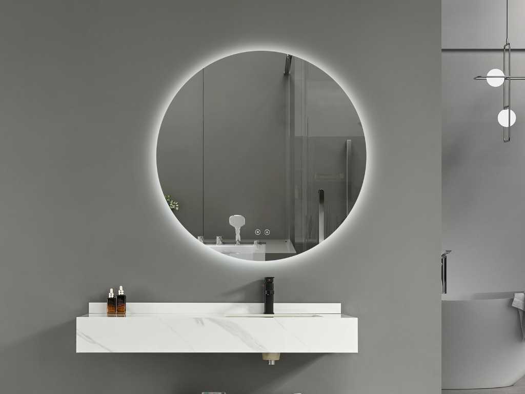 Miroir de salle de bain LED - lierre - Différentes tailles