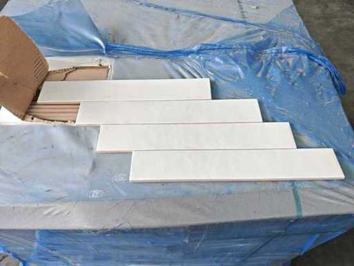 VTWonen Marrakesh Nieve Mat Wandtegel 6,5x40 cm 30 m²