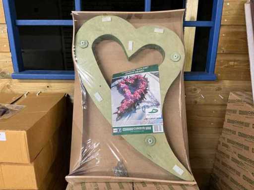 Lot Oasis Bioline Swing Heart 80x50x5,5cm (12x)