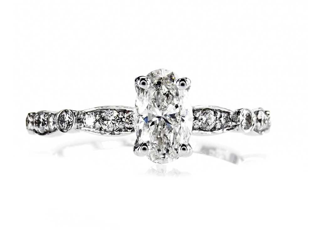 Luxury Ring Natural Diamond 1.52 carat