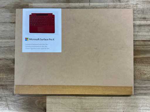 Microsoft Surface Pro X signature keyboard with slim pen