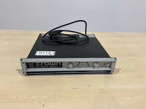 Crown Macro-Tech 3600VZ eindversterker